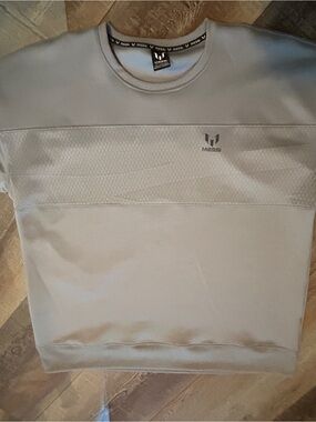 NWOT The Messi Brand Men’s Pullover Sweatshirt Silver Gray Size XXL